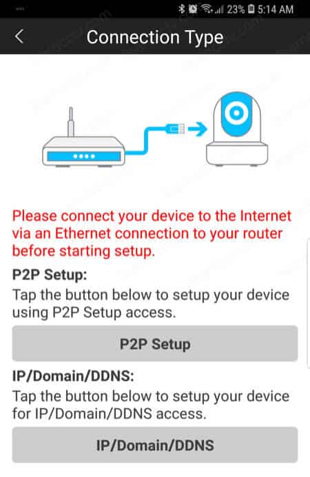 Amcrest ProHD Smartphone Setup